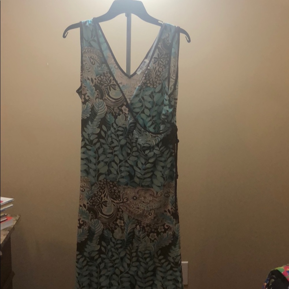Wrap-around dress